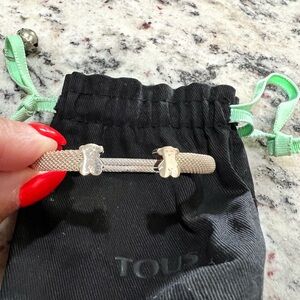 Tous Silver Mesh Bangle